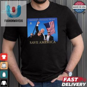 Comic Trump 2024 Tee Save America With A Smile fashionwaveus 1 3