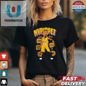 Get Laughs With Mvpuppet Kobe 5 Time Champ Caricature Tee fashionwaveus 1 1