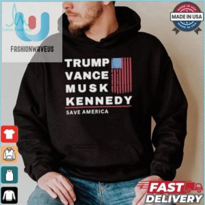 Funny Trump Vance Musk Kennedy Tee Save America With Humor fashionwaveus 1 4