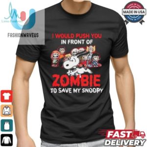 Save My Snoopy Funny Zombie Halloween Tshirt fashionwaveus 1 3