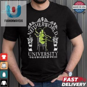 Quirky Neitherworld University Tee Embrace The Unusual fashionwaveus 1 3