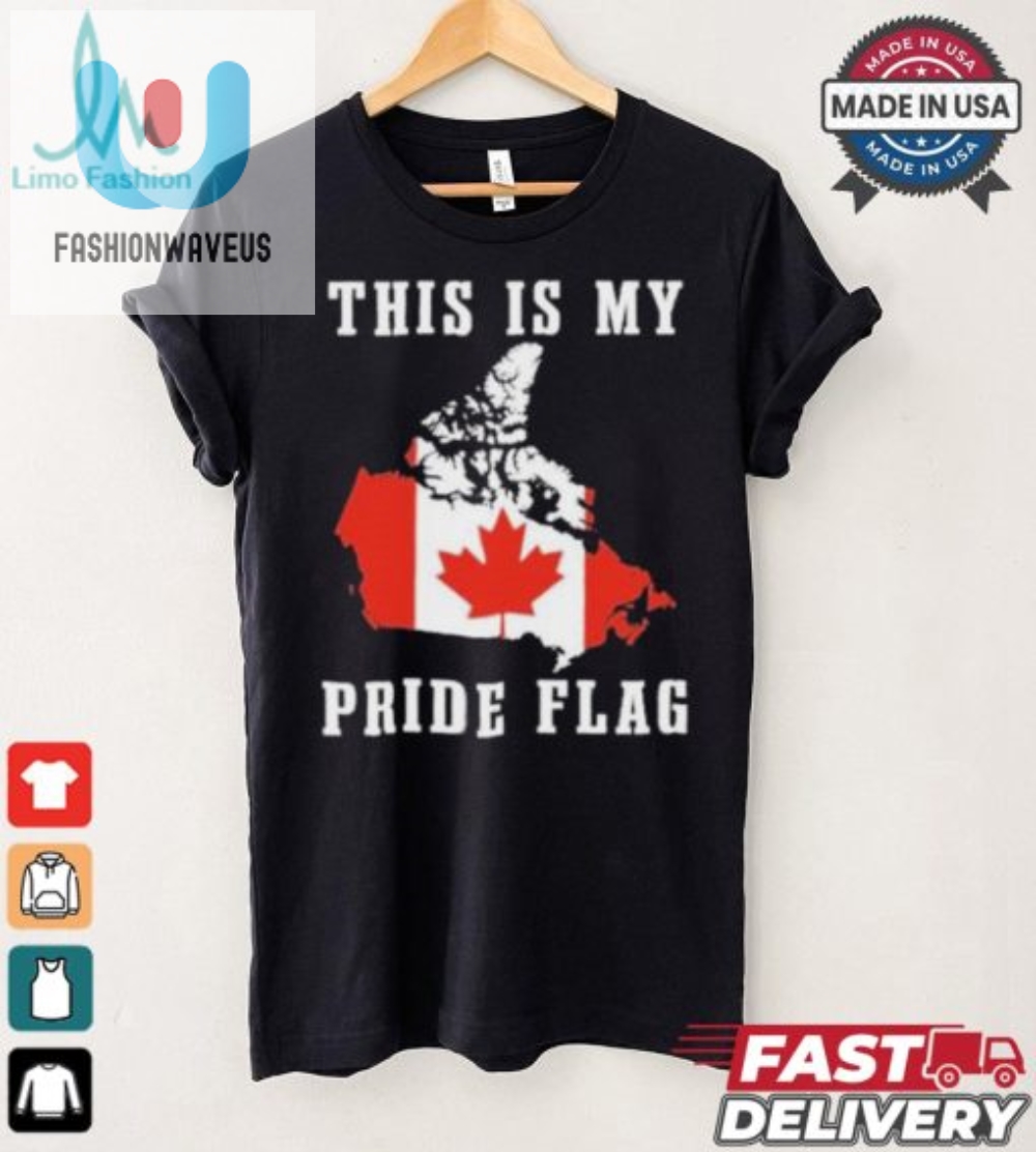 Wave Your Humor Proudly Rebel News Canada Pride Tshirt