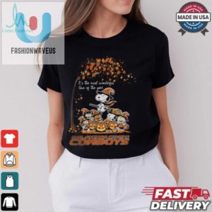 Funny Peanuts Osu Cowboys Halloween Tee Unique Festive fashionwaveus 1 2