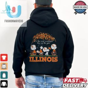 Funny Snoopy Peanuts X Illinois Fall Shirt Unique Bold fashionwaveus 1 1