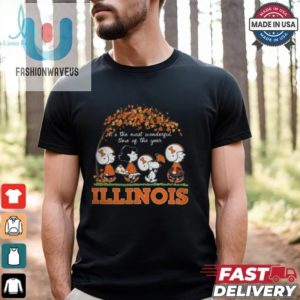 Snoopy X Illinois Fall Shirt The Best Seasons Humor fashionwaveus 1 3