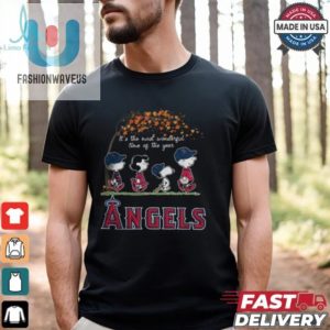 Get Festive Peanuts X Angels Funny Holiday Shirt fashionwaveus 1 3