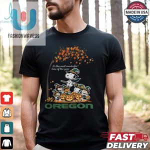 Funny Peanuts Oregon Ducks Halloween Shirt Unique Festive fashionwaveus 1 3