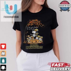 Funny Peanuts Iowa Hawkeyes Halloween Shirt Unique Festive fashionwaveus 1 2