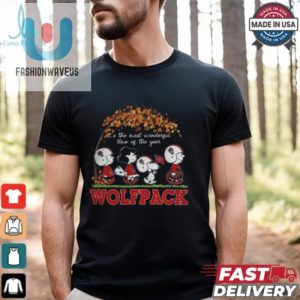 Snoopy Peanuts Wolfpack Shirt Fun Fall Fashion Delight fashionwaveus 1 3