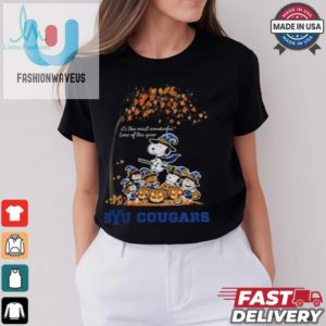 Byu Cougars Peanuts Halloween Shirt Most Wonderful Time fashionwaveus 1 2