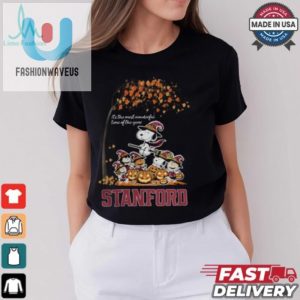 Funny Peanuts Stanford Halloween Shirt Unique Festive fashionwaveus 1 2