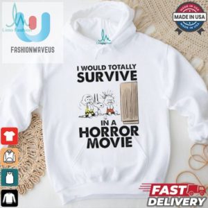 Snoopy Horror Movie Survivor Tshirt Funny Unique Tee fashionwaveus 1 2