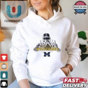 Score Big In Style Michigan Wolverines Raglan Sun Shirt fashionwaveus 1 3