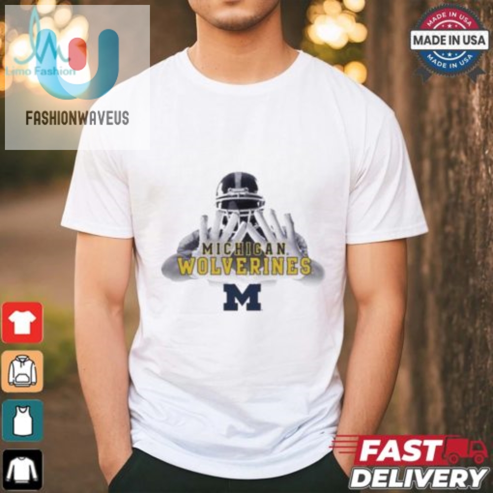 Get Sunburned In Style Official Wolverines Raglan Shirt