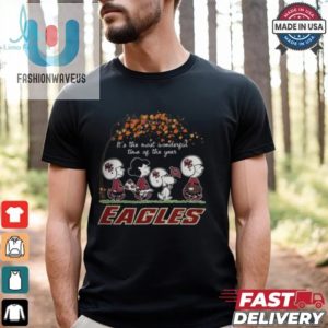 Snoopy Eagles Fall Shirt Hilariously Unique Seasonal Chic fashionwaveus 1 3