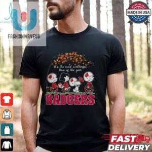 Snazzy Snoopy Peanuts X Badgers Fall Shirt Humor Style fashionwaveus 1 3