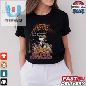 Funky Buckeyes Halloween Peanuts Most Wonderful Time Tee fashionwaveus 1 2