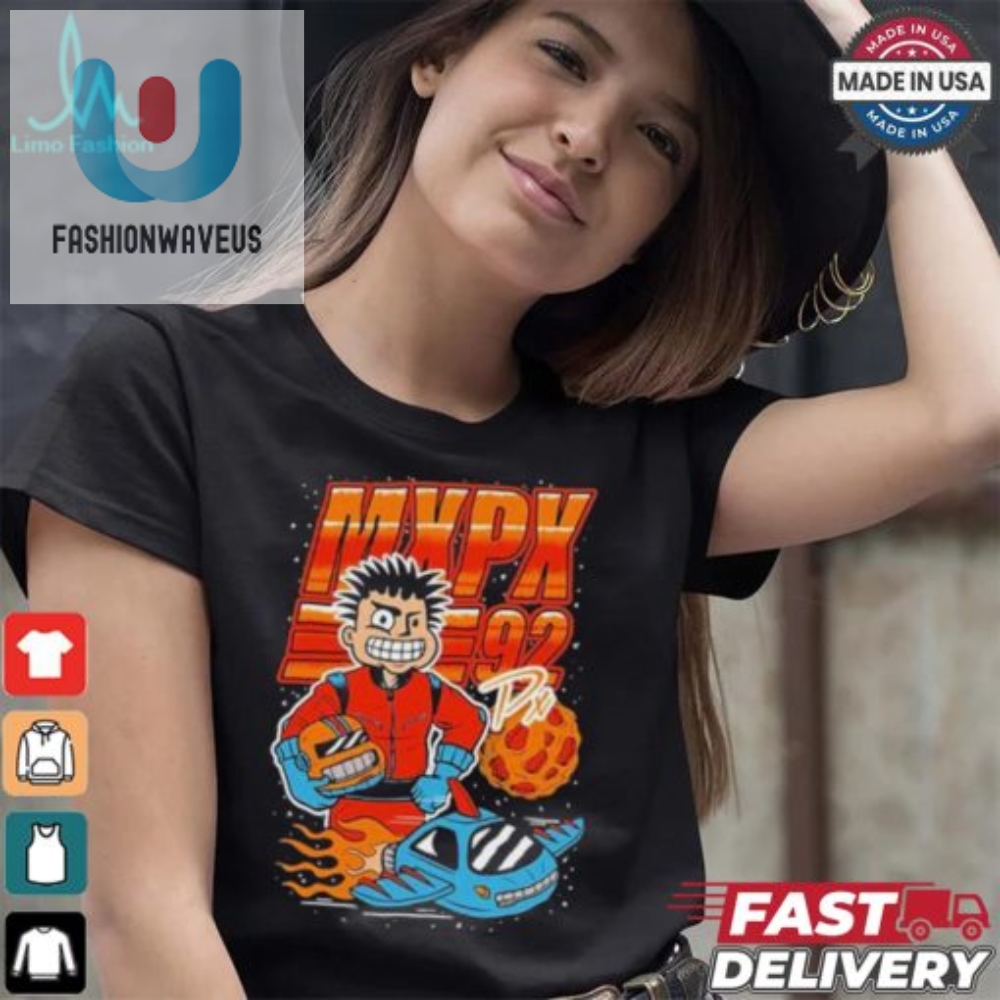 Speed Up Your Style Funny Mxpx Racing Black Tee