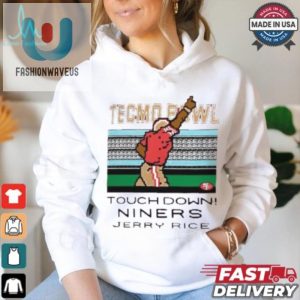 Score Big Funny Jerry Rice 49Ers Tecmo Bowl Tee fashionwaveus 1 3