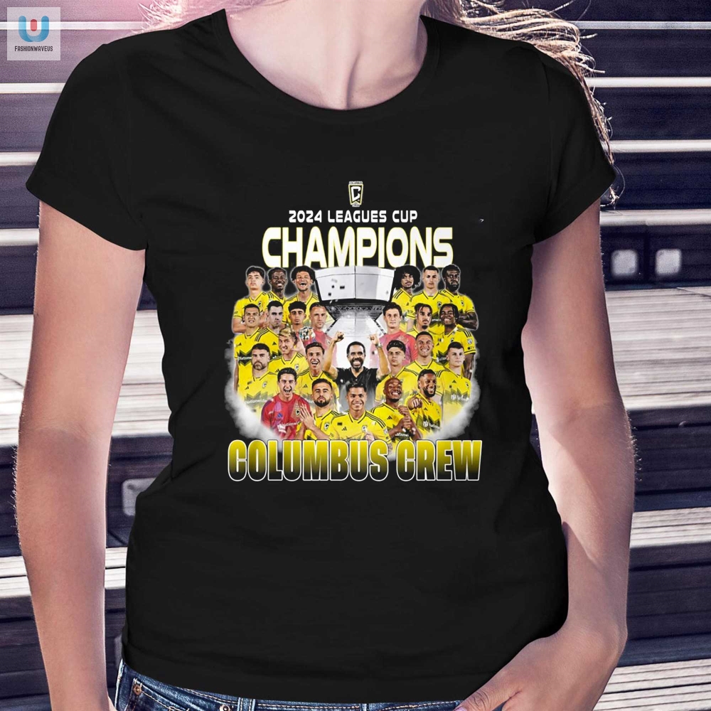 Get Your Hands On The Champs 2024 Crew Win Tshirt