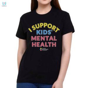 Laugh Support Quirky Kids Mental Health Tee fashionwaveus 1 1