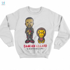 Score Style Points Damian Lillard X A Bathing Ape Tee fashionwaveus 1 3