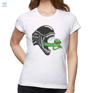 Get Wacky With Our Hilarious Alien Kermit Shirt Today fashionwaveus 1 1