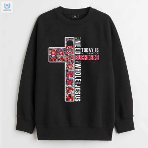 Funny Buckeyes Jesus Shirt Unique Humorous Gift Idea fashionwaveus 1 3