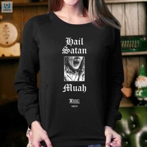 Embrace Quirkiness Hail Satan Muah Shirt Longlegs Special fashionwaveus 1 3