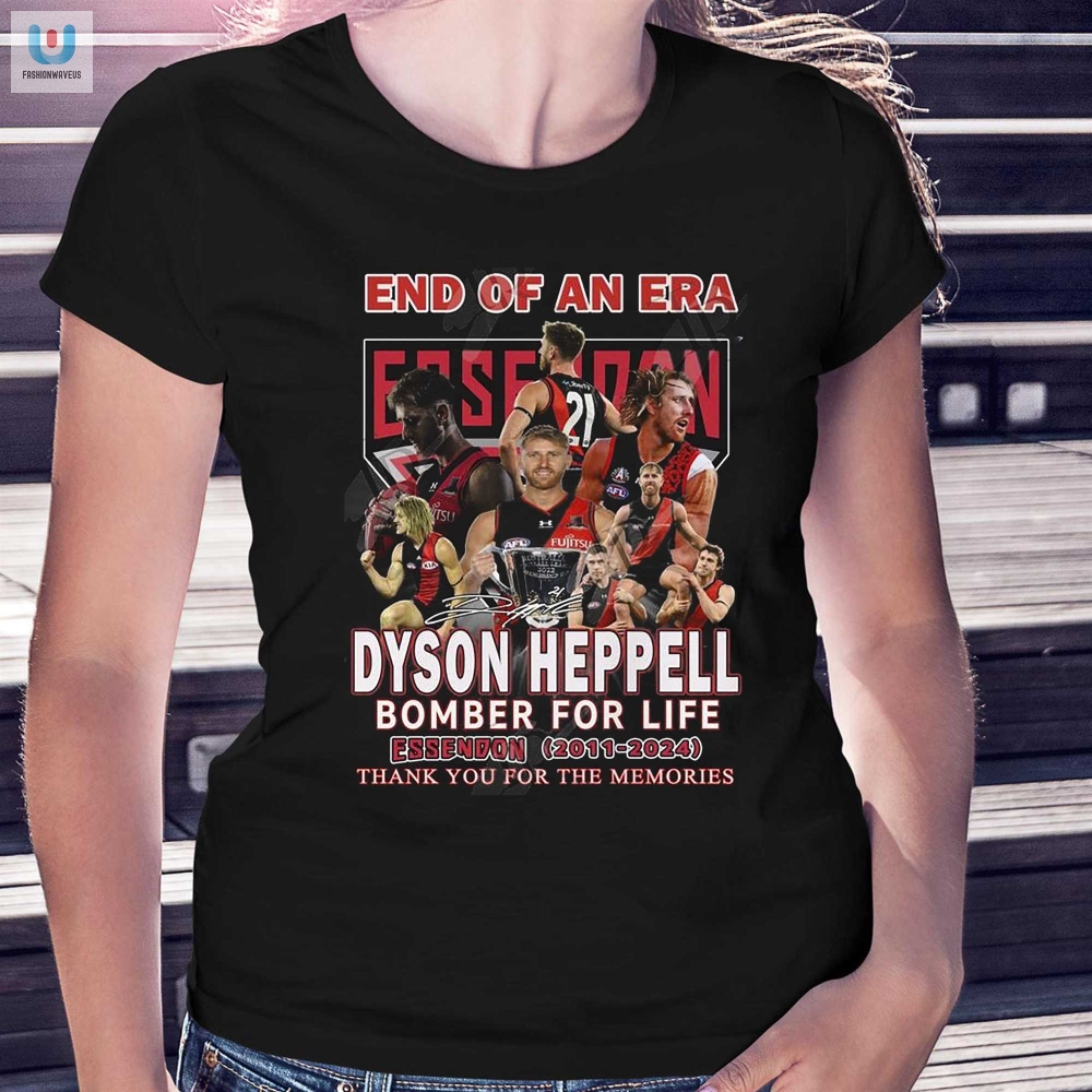 Dyson Heppell Essendon Tee Hilarious Tribute 20112024