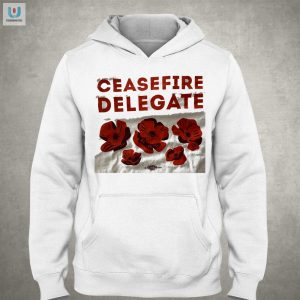 Get Ready To Negotiate In Style Hilarious Ceasefire Delegate Tee fashionwaveus 1 2