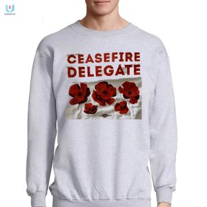 Get Ready To Negotiate In Style Hilarious Ceasefire Delegate Tee fashionwaveus 1 3