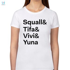 Epic Rpg Buddies Tee Squall Tifa Vivi Yuna Unite fashionwaveus 1 1