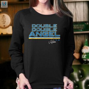 Score Big Laughs Angel Reese Double Double Angel Tee fashionwaveus 1 3