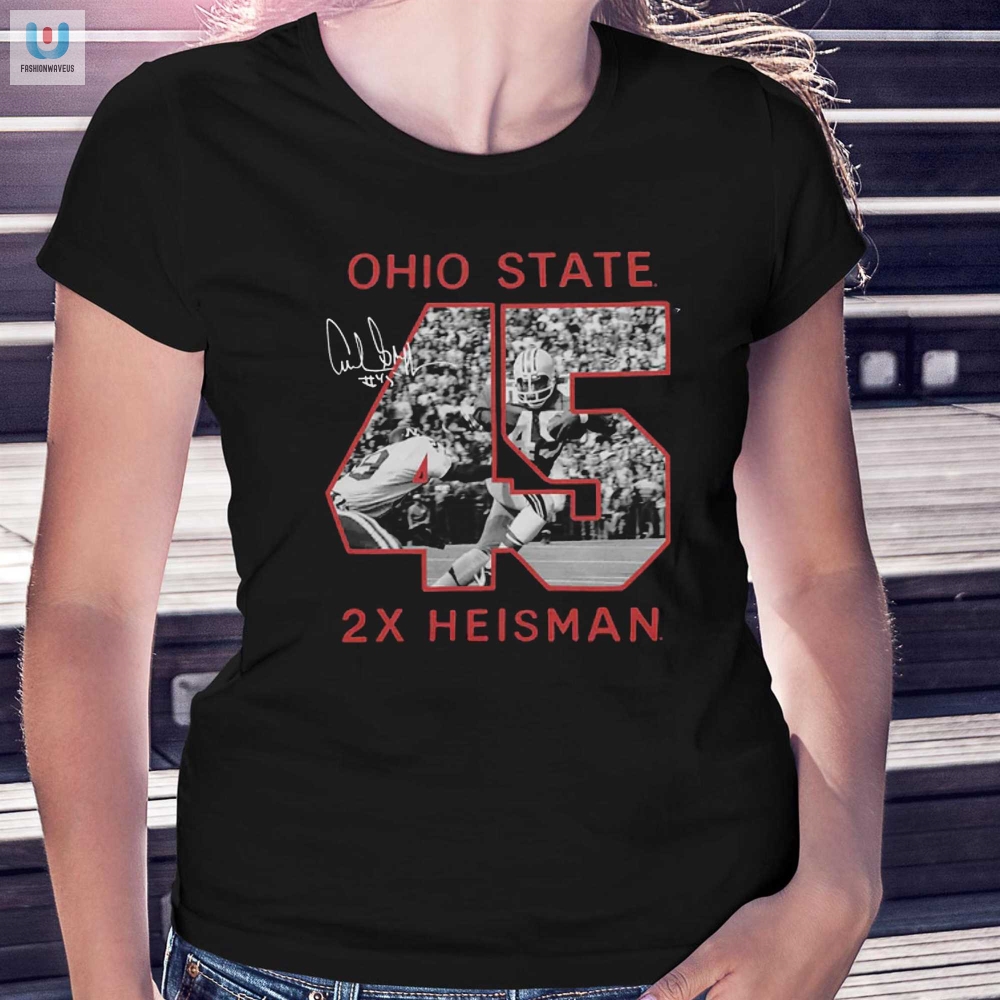 Archie Griffin Shirt Double Heisman Double Buckeye Glory