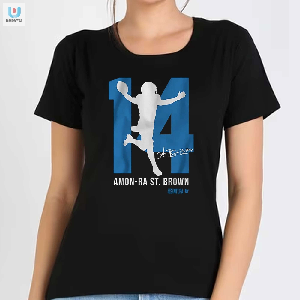 Amonra St Brown Tee Hilarious Action Number Style