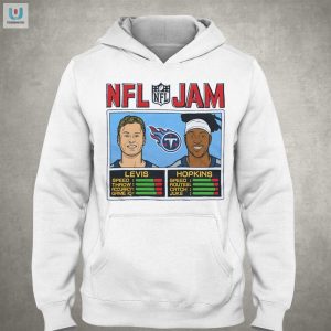 Score Big Laughs With Nfl Jam Titans Levis Hopkins Tee fashionwaveus 1 2