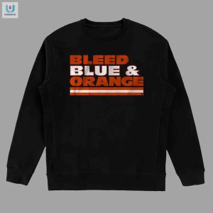 Bleed Blue Orange Shirt For True Chicago Football Fans fashionwaveus 1 3