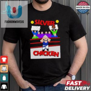 The Silver Fox Silver Chicken Tshirt A Hilarious Unique Wear fashionwaveus 1 1