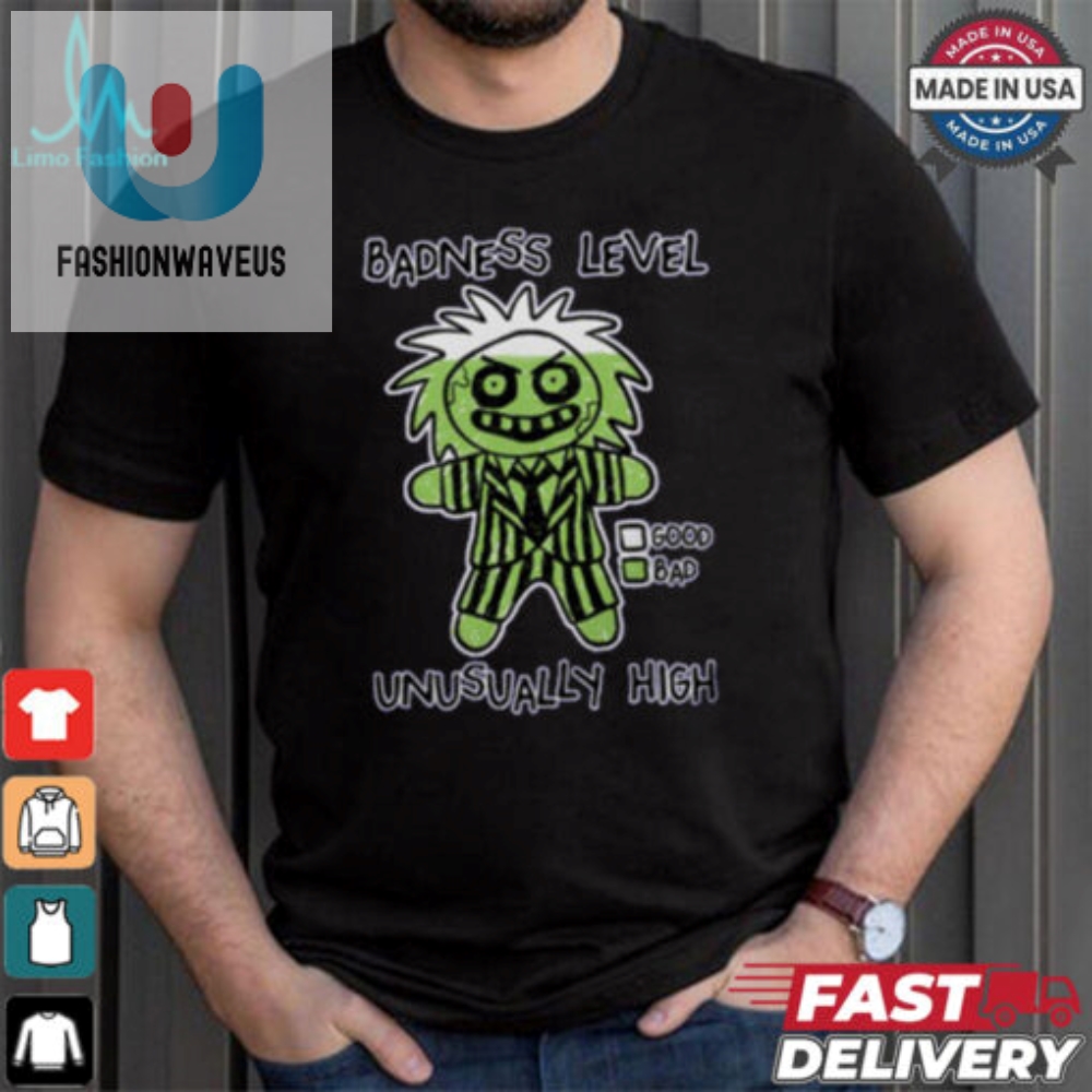 Upgrade Your Cool Hilarious Bj Badness Level Shirt