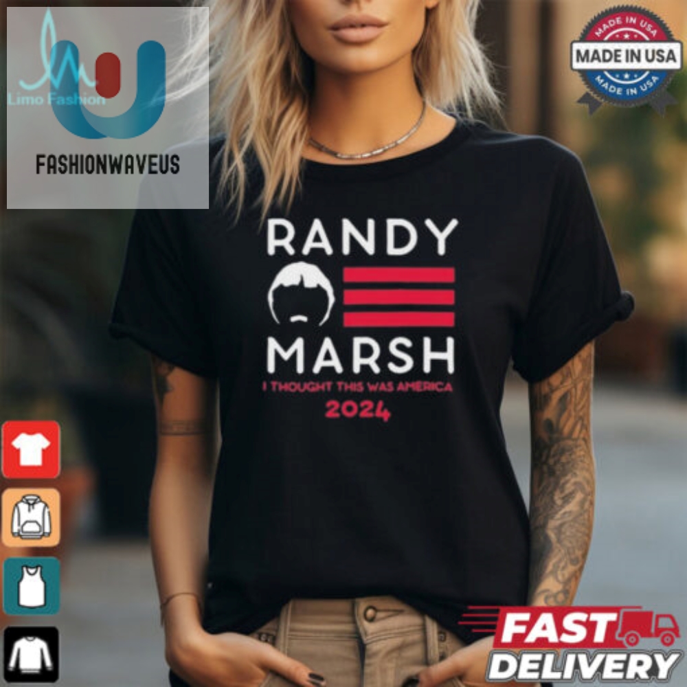 Hilarious Randy Marsh 2024 Tee  I Thought This Was America