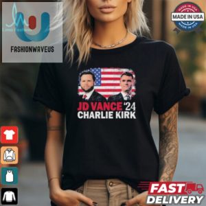 Funny J.D. Vance Charlie Kirk 2024 Shirt Unique Design fashionwaveus 1 1