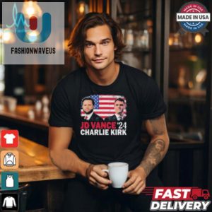 Funny J.D. Vance Charlie Kirk 2024 Shirt Unique Design fashionwaveus 1 2