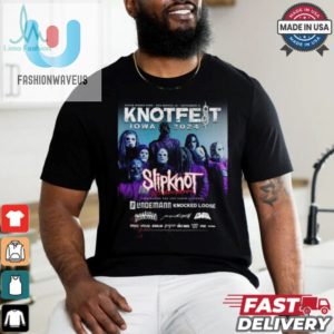 Slipknot 25Th Splash Into 1999 With Knotfest Iowa Tee fashionwaveus 1 2