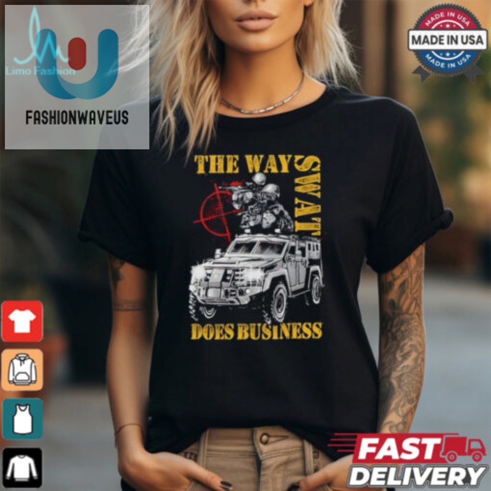 Funny  Unique Swat Business Graphic Shirt  Shop Now