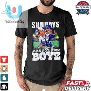 Funny Sundays Are For Dem Boyz Dallas Cowboys Shirt fashionwaveus 1 1