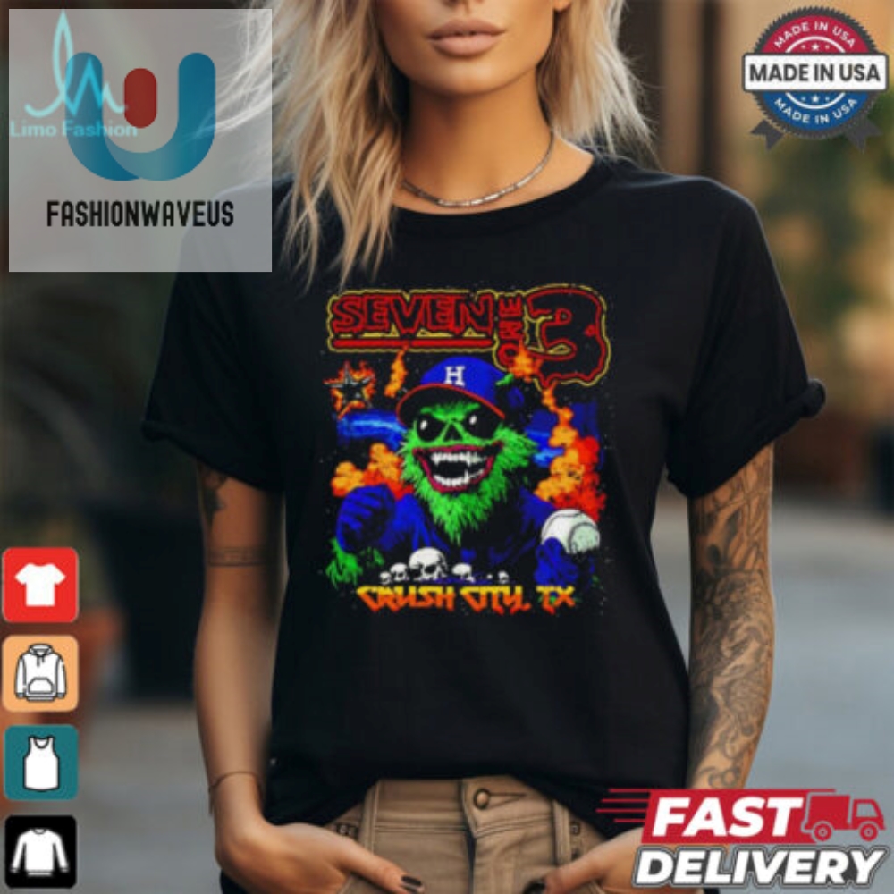 Grinch Crush City Concert Shirt  Astros Fan Musthave