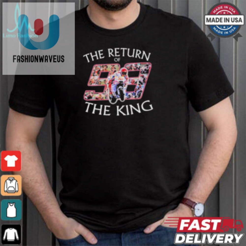 Get Laughs With Official Marc Marquez 2024 King Tshirt