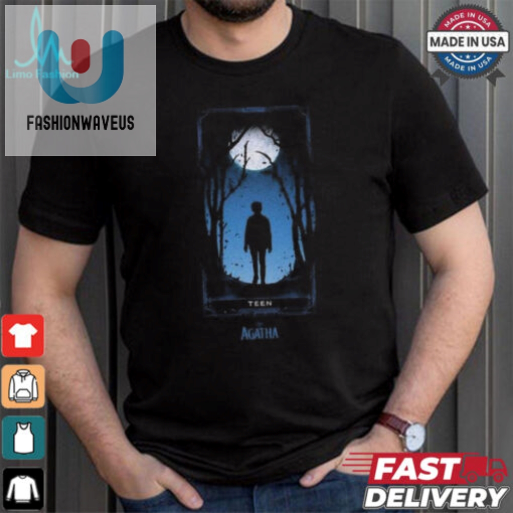 Witchy  Witty Marvel Agatha Teen Tarot Tshirt