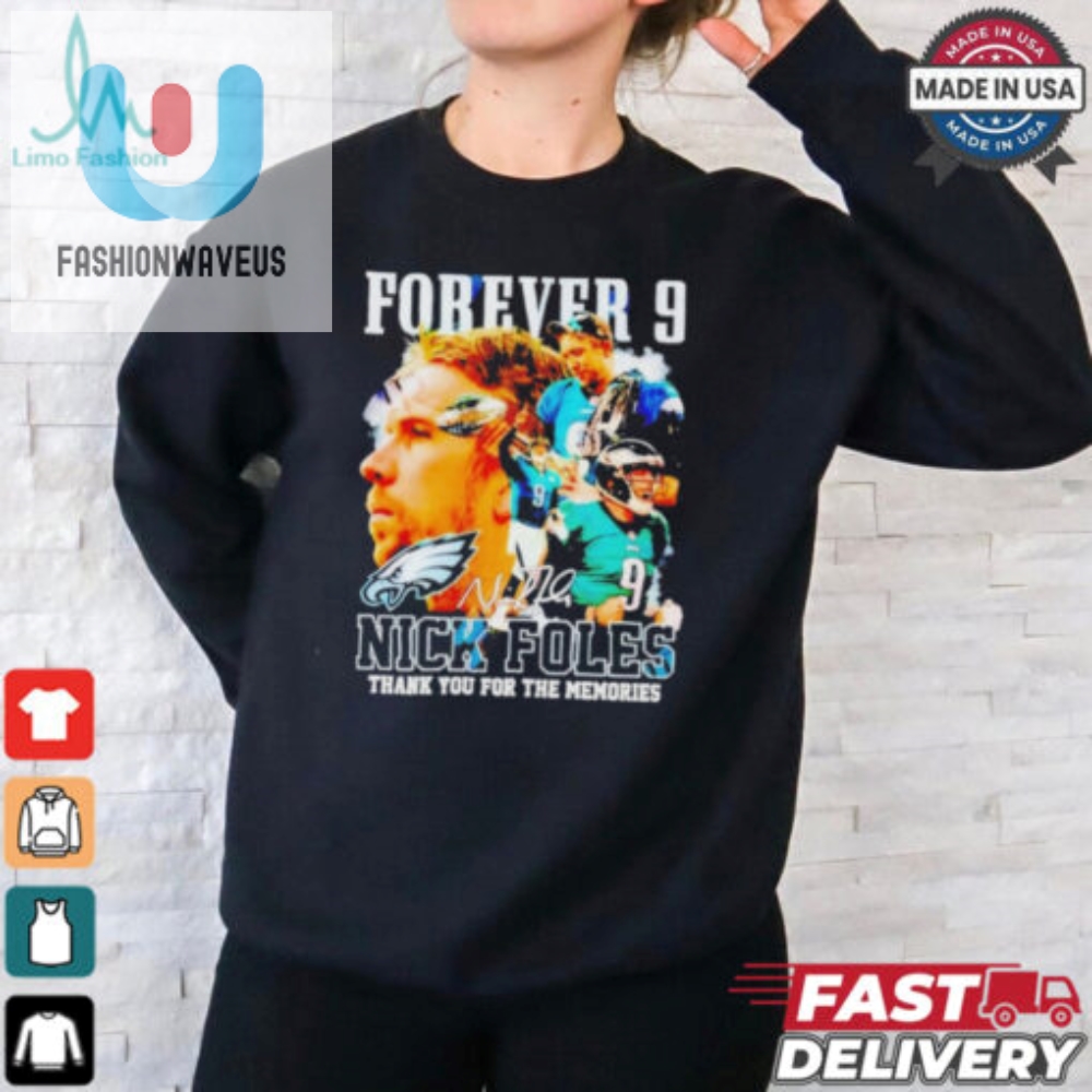 Get Your 9 Lives Nick Foles Memory Tee Limited Edition fashionwaveus 1